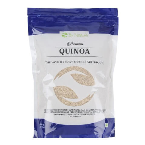 By Nature Quinoa, 500 g Unflavoured By Nature Quinoa, 500 g Unflavoured