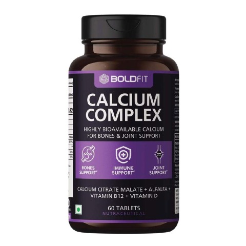 1 - Boldfit Calcium Complex,  60 tablet(s)  Unflavoured 
