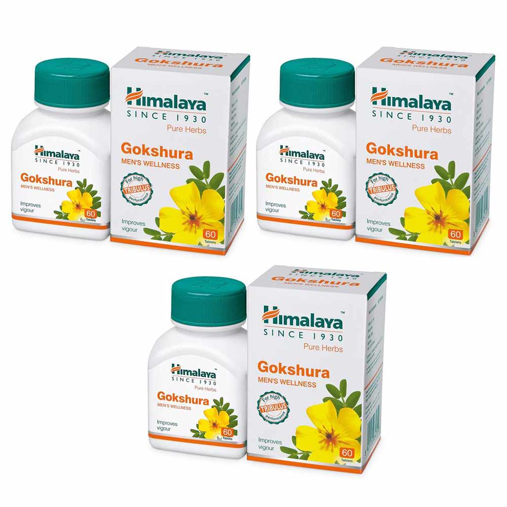 1 - Himalaya Gokshura (Pack of 3),  60 tablet(s) 