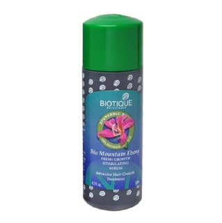 Biotique Mountain Ebony Fresh Growth Stimulating Serum, 120 ml For Fine & Thinning Hair
