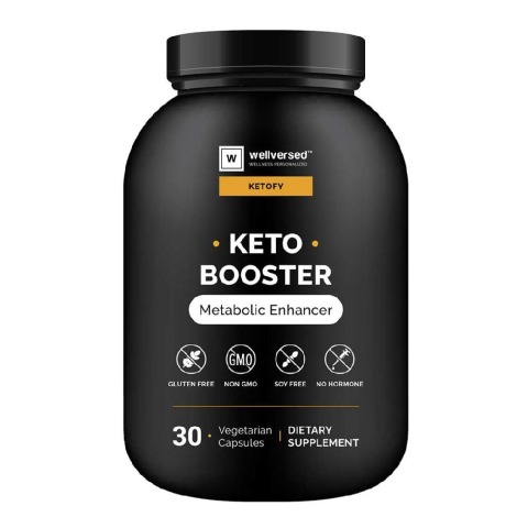 1 - Ketofy Keto Booster,  30 veggie capsule(s)  Unflavoured 