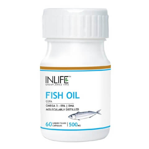 INLIFE Fish Oil, 60 capsules INLIFE Fish Oil, 60 capsules