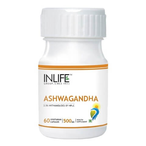 INLIFE Ashwagandha (500 mg), 60 veggie capsule(s) INLIFE Ashwagandha (500 mg), 60 veggie capsule(s)