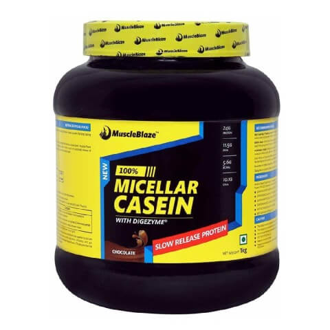 MuscleBlaze 100% Micellar Casein, 2.2 lb Chocolate MuscleBlaze 100% Micellar Casein, 2.2 lb Chocolate