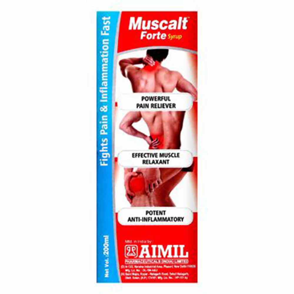 2 - Aimil Muscalt Forte Syrup,  200 ml 