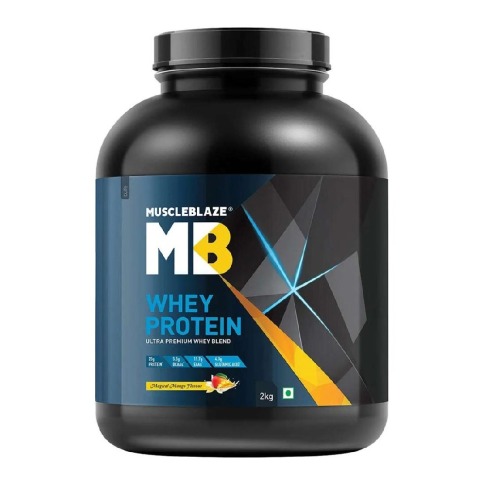 1 - MuscleBlaze Whey Protein  OP,  4.4 lb  Magical Mango 