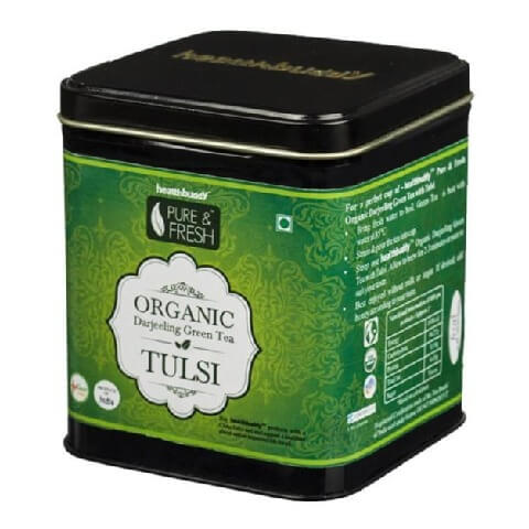 Healthbuddy Organic Darjeeling Green Tea, 100 g Tulsi