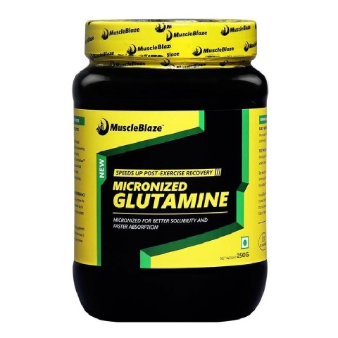 MuscleBlaze Micronized Glutamine, 0.55 lb Unflavoured MuscleBlaze Micronized Glutamine, 0.55 lb Unflavoured