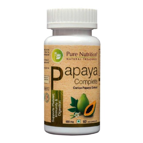 Pure Nutrition Papaya Complete, 60 capsules Pure Nutrition Papaya Complete, 60 capsules