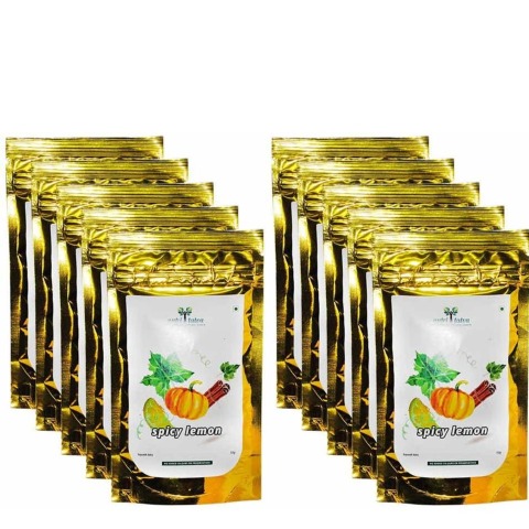 Nutritatva Spicy Lemon - Pack of 10 Squash Bits 0.05 kg Nutritatva Spicy Lemon - Pack of 10 Squash Bits 0.05 kg