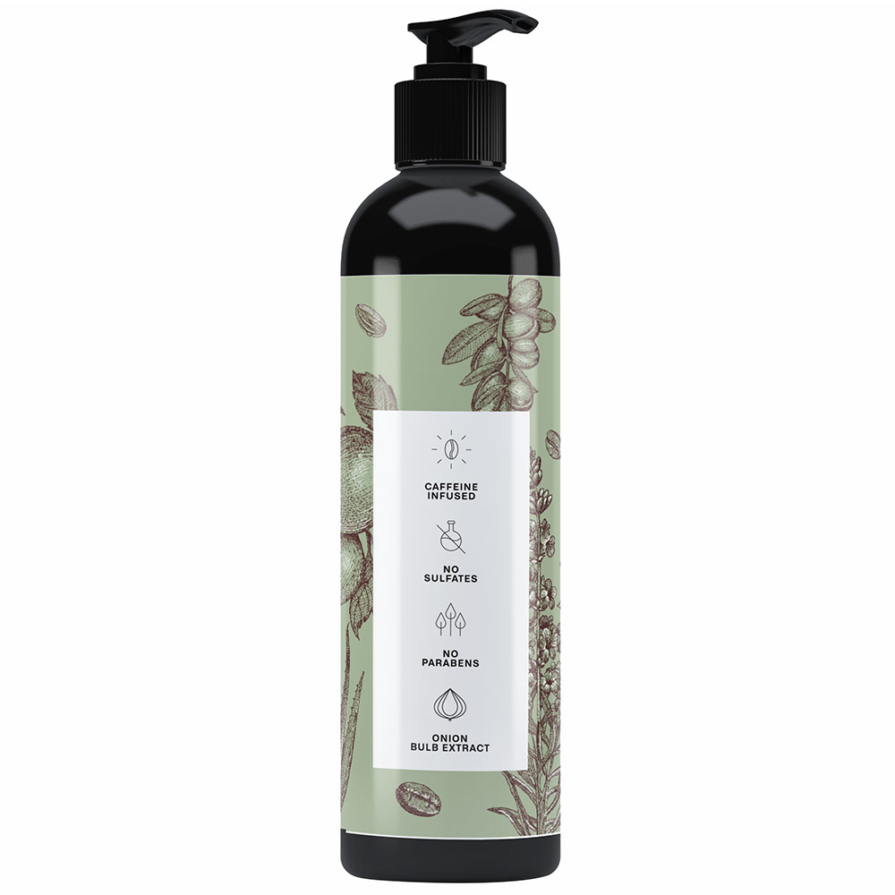 3 - Bold Care Apple Cider Vinegar + Caffeine Shampoo,  200 ml  DHT Blocker 