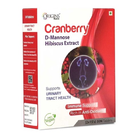1 - Origins Nutra Cranberry D-Mannose Hibiscus Extract,  30 tablet(s) 
