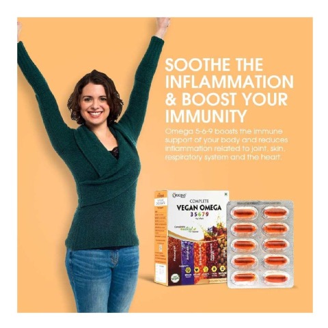 Complete Vegan Omega 3-5-6-7-9 at Best Price in India | Healthkart.com