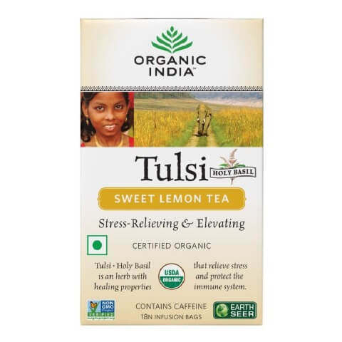Organic India Tulsi Sweet Tea, Lemon 18 Piece(s)/Pack Organic India Tulsi Sweet Tea, Lemon 18 Piece(s)/Pack