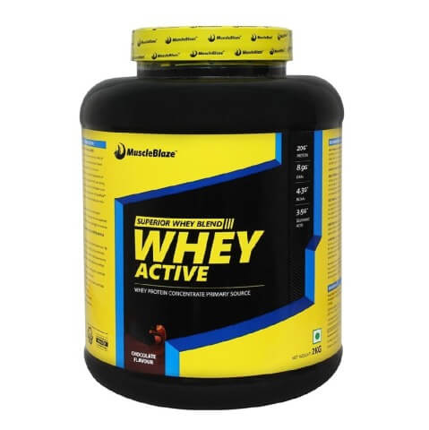 MuscleBlaze Whey Active, 4.4 lb Chocolate MuscleBlaze Whey Active, 4.4 lb Chocolate