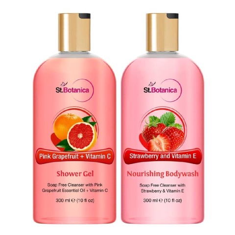 Pink Grapefruit & Vitamin C + Strawberry & Vitamin E Combo Pink Grapefruit & Vitamin C + Strawberry & Vitamin E Combo