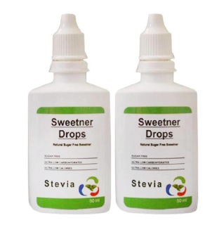 Healthfarm Stevia Sweetner Drops (Pack of 2), 50 ml