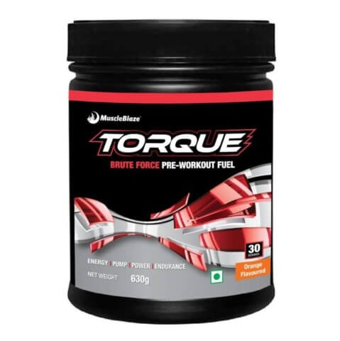 MuscleBlaze Torque Pre-Workout OP old,  1.4 lb  Orange 