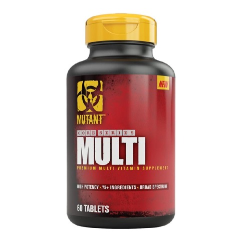Mutant Multivitamin Supplement,  60 tablet(s)  Unflavoured 