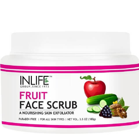 INLIFE Face Scrub, 100 g Natural Fruit INLIFE Face Scrub, 100 g Natural Fruit