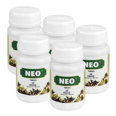 Charak Neo, 75 tablet(s) - Pack of 5 Charak Neo, 75 tablet(s) - Pack of 5