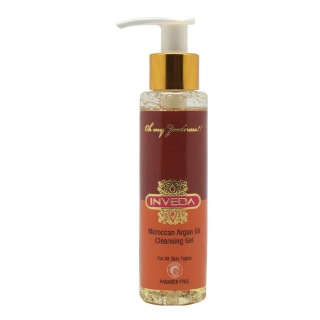 Inveda Moroccan Argan Oil Cleansing Gel, 100 ml for All Skin Types