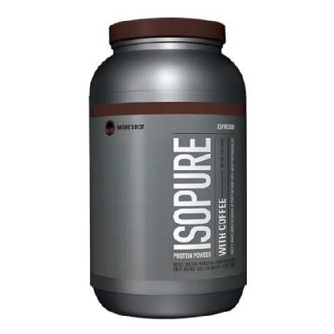 Isopure Protein Powder With Coffee, 3 lb Espresso Isopure Protein Powder With Coffee, 3 lb Espresso
