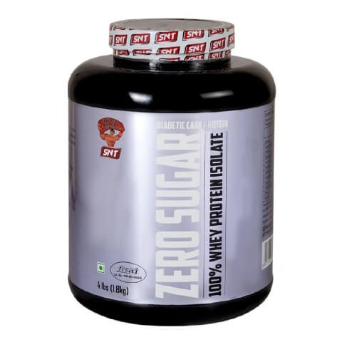 SNT Zero Sugar 100% Whey Protein Isolate,  4 lb  Chocolate 
