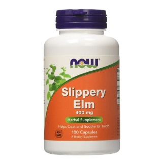 Now Slippery Elm 400mg, 100 capsules