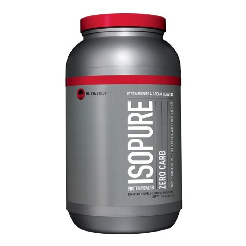 Isopure Zero Carb Protein Powder, 3 lb Strawberries & Cream Isopure Zero Carb Protein Powder, 3 lb Strawberries & Cream