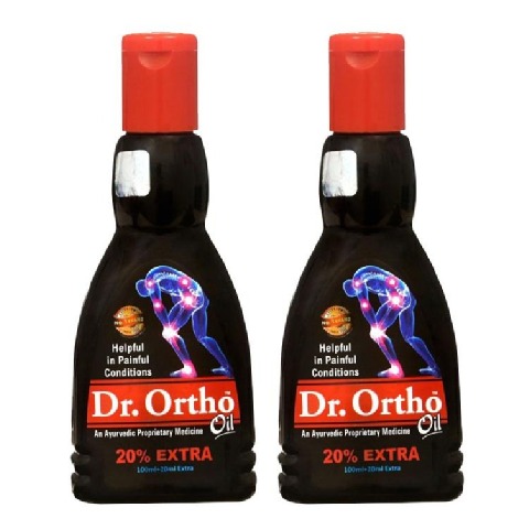 Dr.Ortho Ayurvedic Medicinal Oil, 120 ml - Pack of 2 Dr.Ortho Ayurvedic Medicinal Oil, 120 ml - Pack of 2