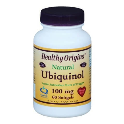 Healthy Origins CoQ10 Ubiquinol 100 mg,  60 softgels 