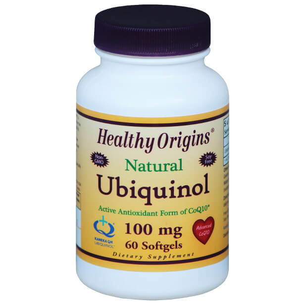 Healthy Origins CoQ10 Ubiquinol 100 mg,  60 softgels 