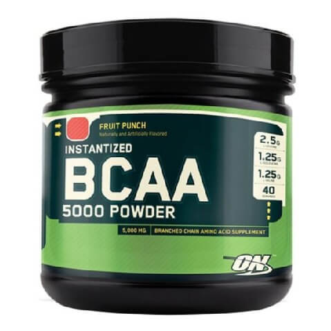 ON (Optimum Nutrition) Instantized BCAA 5000, 0.8 lb Fruit Punch ON (Optimum Nutrition) Instantized BCAA 5000, 0.8 lb Fruit Punch