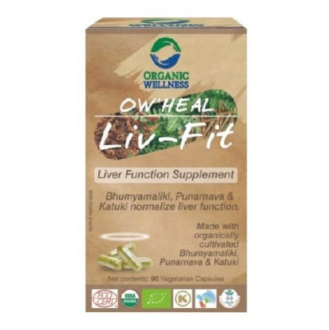 Organic Wellness OW'Heal Liv - Fit,  90 capsules 
