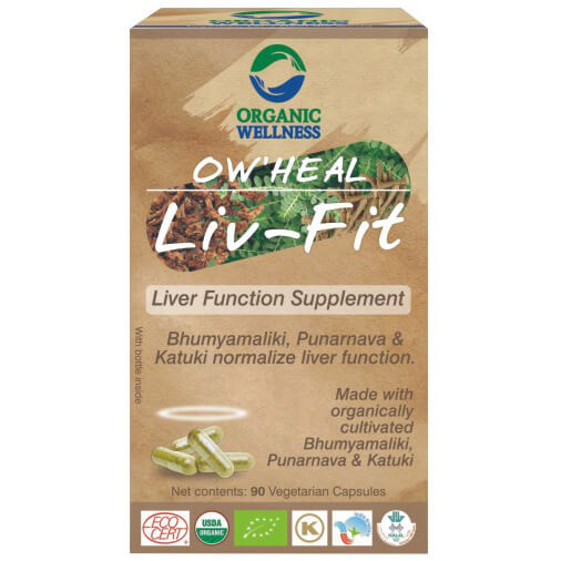 Organic Wellness OW'Heal Liv - Fit,  90 capsules 