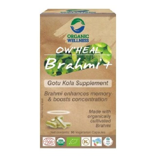 Organic Wellness OW'Heal Brahmi Plus, 90 capsules