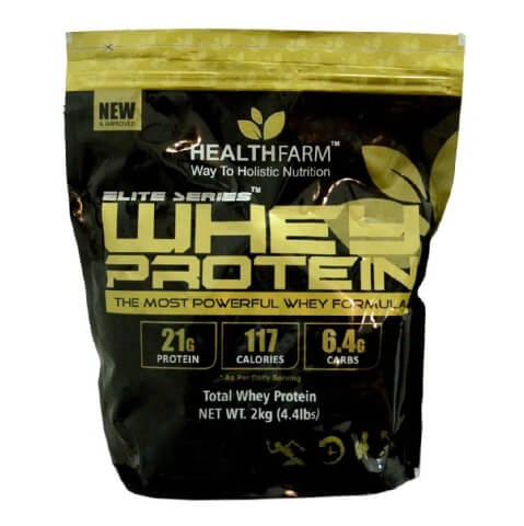 Healthfarm Elite Whey Protein,  4.4 lb  Tropical Mango 