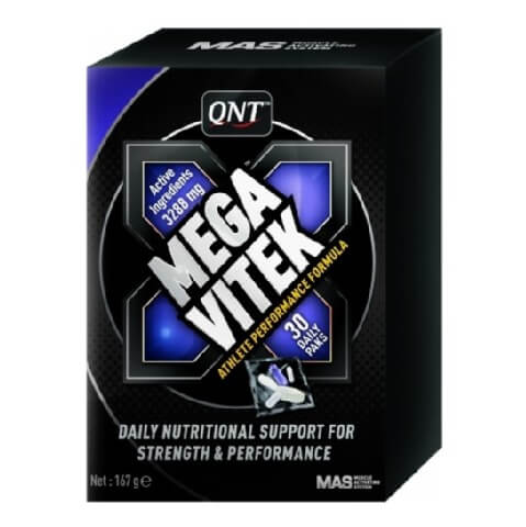 QNT Mega Vitek, Unflavoured 30 Piece(s)/Pack QNT Mega Vitek, Unflavoured 30 Piece(s)/Pack