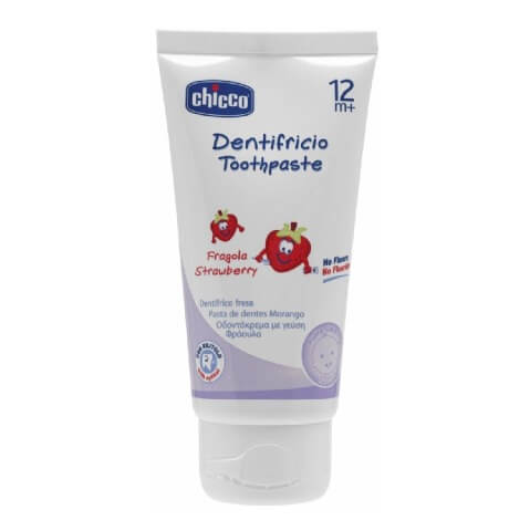 Chicco Strawberry Toothpaste (12M+)