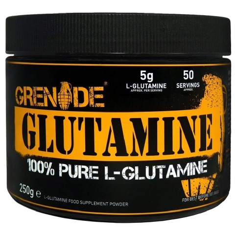 Grenade Glutamine,  0.55 lb  Unflavoured 