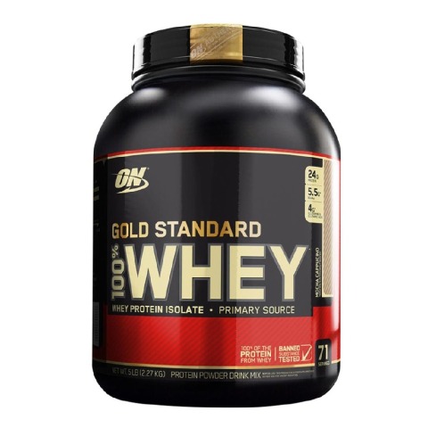 ON (Optimum Nutrition) Gold Standard 100% Whey Protein, 5 lb Mocha Cappuccino ON (Optimum Nutrition) Gold Standard 100% Whey Protein, 5 lb Mocha Cappuccino