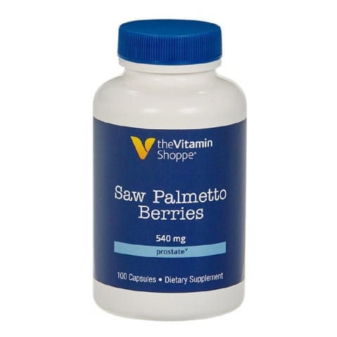 The Vitamin Shoppe Saw Palmetto (540 mg), 100 capsules The Vitamin Shoppe Saw Palmetto (540 mg), 100 capsules