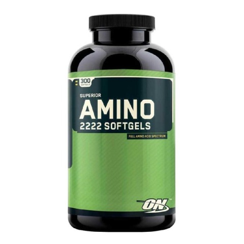 ON (Optimum Nutrition) Superior Amino 2222, 300 softgels Unflavoured ON (Optimum Nutrition) Superior Amino 2222, 300 softgels Unflavoured