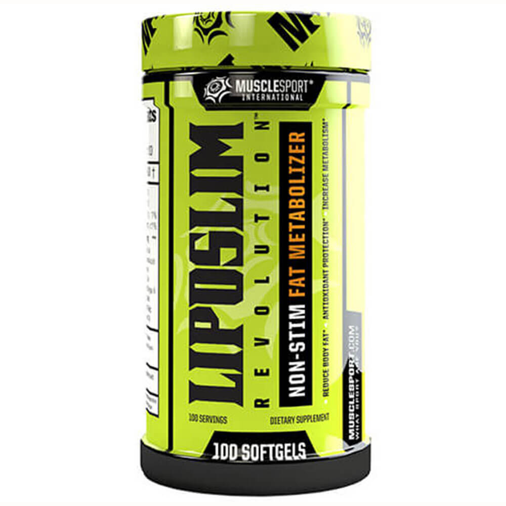 Muscle Sport Liposlim Revolution,  100 softgels  Unflavoured 
