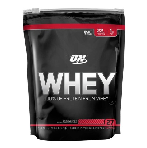 ON (Optimum Nutrition) Whey,  1.76 lb  Strawberry 