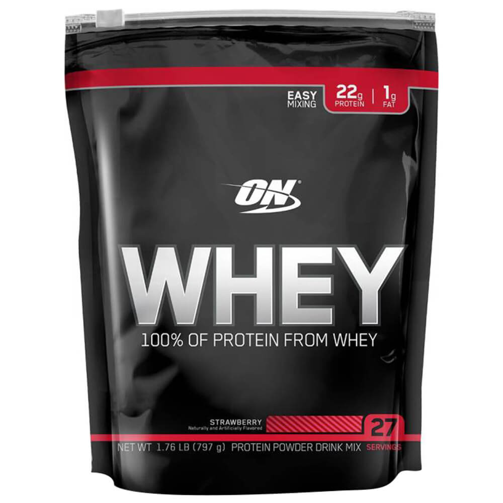ON (Optimum Nutrition) Whey,  1.76 lb  Strawberry 