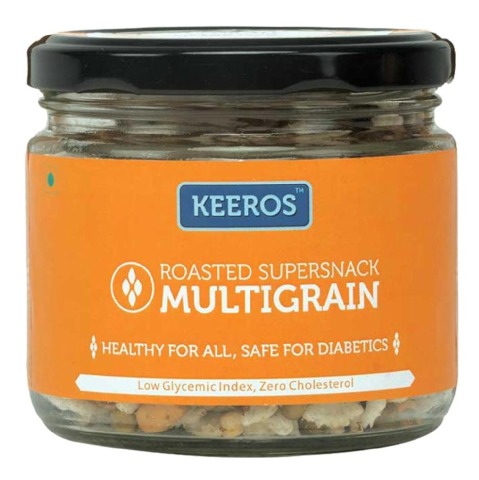 Keeros Multigrain Roasted Supersnack,  Savoury  0.100 kg 