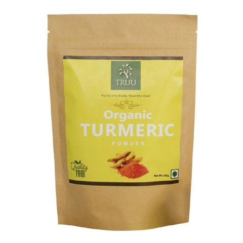 Truu Organic Turmeric Powder, 0.100 kg
