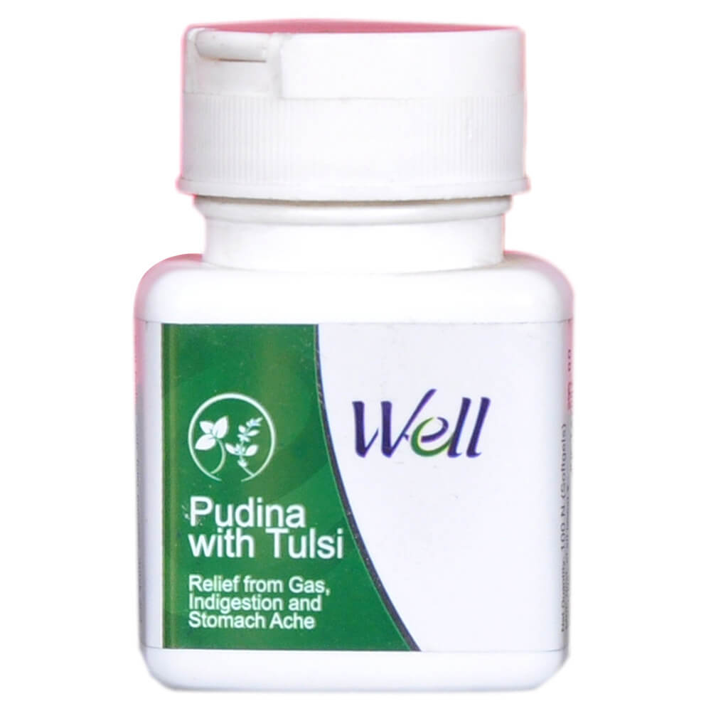 Modicare Well Pudina with Tulsi,  100 softgels 